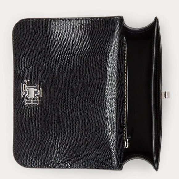 $150 OFF ✅Lauren Ralph LaurenLizard Embossed Leather Sophee Bag✨ NWT +Dust Bag - Picture 10 of 17